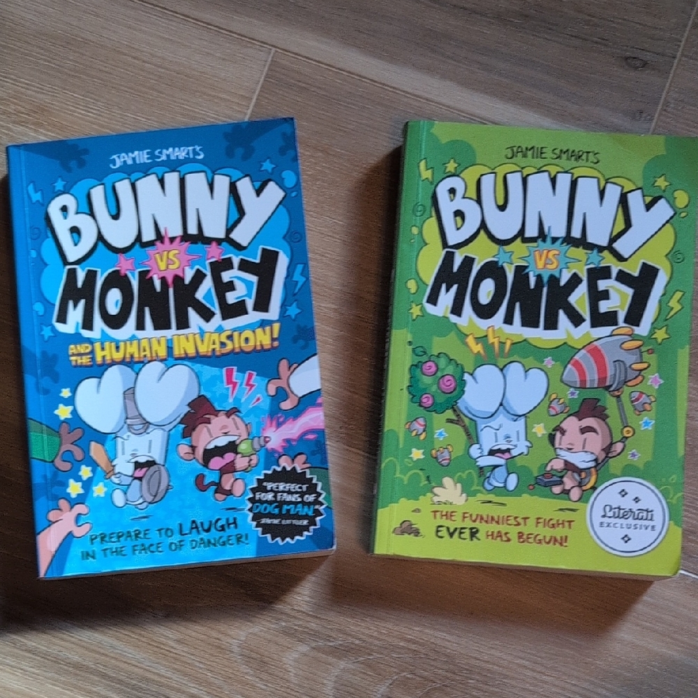 New Bunny vs Monkey Comic Books Set